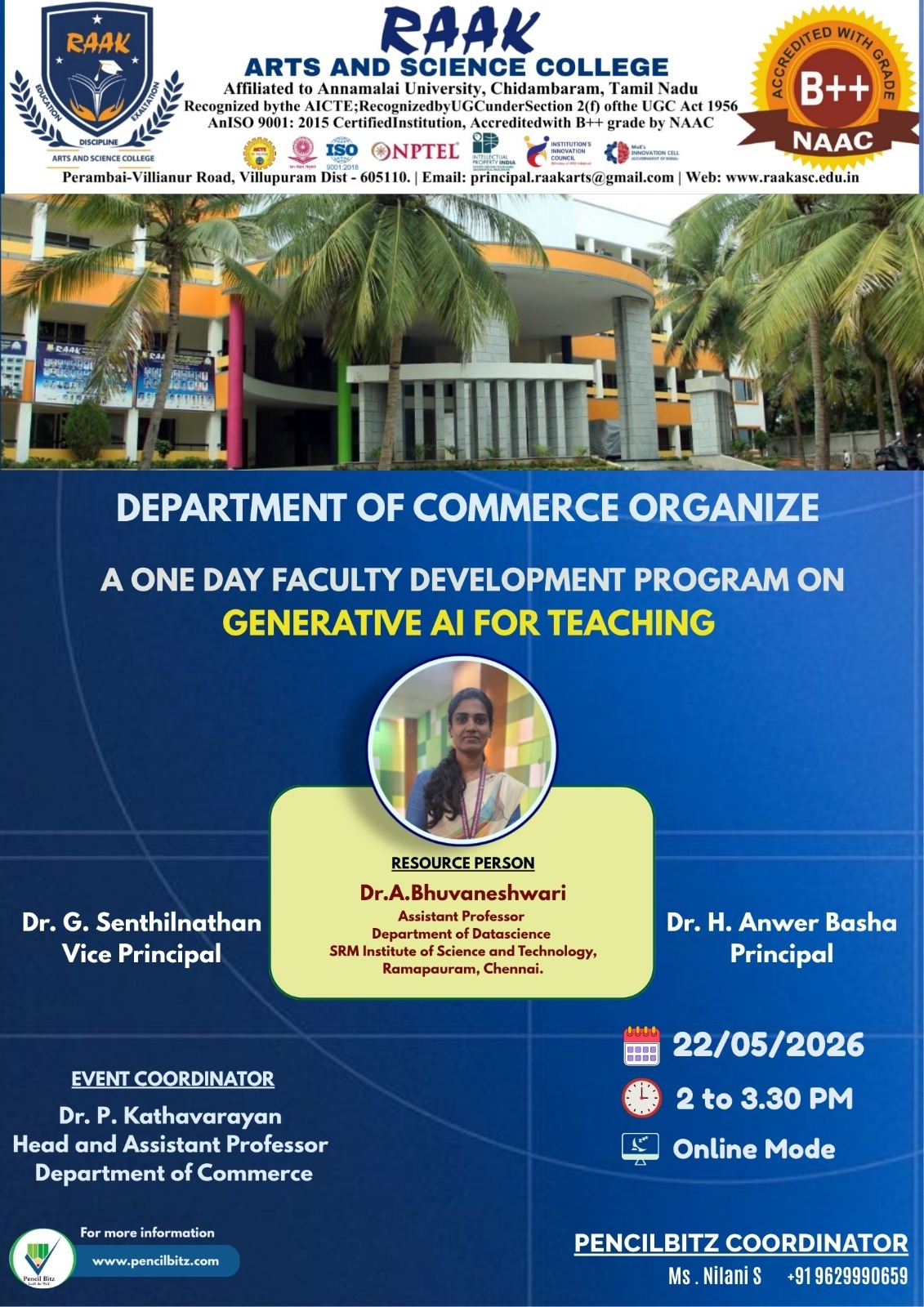 College Event Brochure